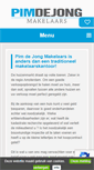 Mobile Screenshot of pimdejongmakelaars.nl